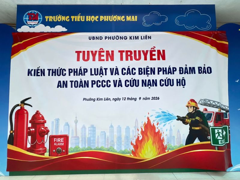 PH&Ograve;NG CH&Aacute;Y CHỮA CH&Aacute;Y &ndash; MỖI B&Agrave; CON L&Agrave; MỘT &ldquo;CHIẾN SĨ AN TO&Agrave;N PCCC&rdquo;