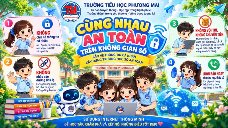 C&Ugrave;NG NHAU AN TO&Agrave;N TR&Ecirc;N KH&Ocirc;NG GIAN SỐ