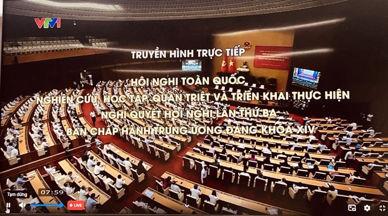 TIỂU HỌC PHƯƠNG MAI T&Iacute;CH CỰC HỌC TẬP, QU&Aacute;N TRIỆT NGHỊ QUYẾT HỘI NGHỊ LẦN THỨ BA BCH TRUNG ƯƠNG ĐẢNG KHO&Aacute; XIV
